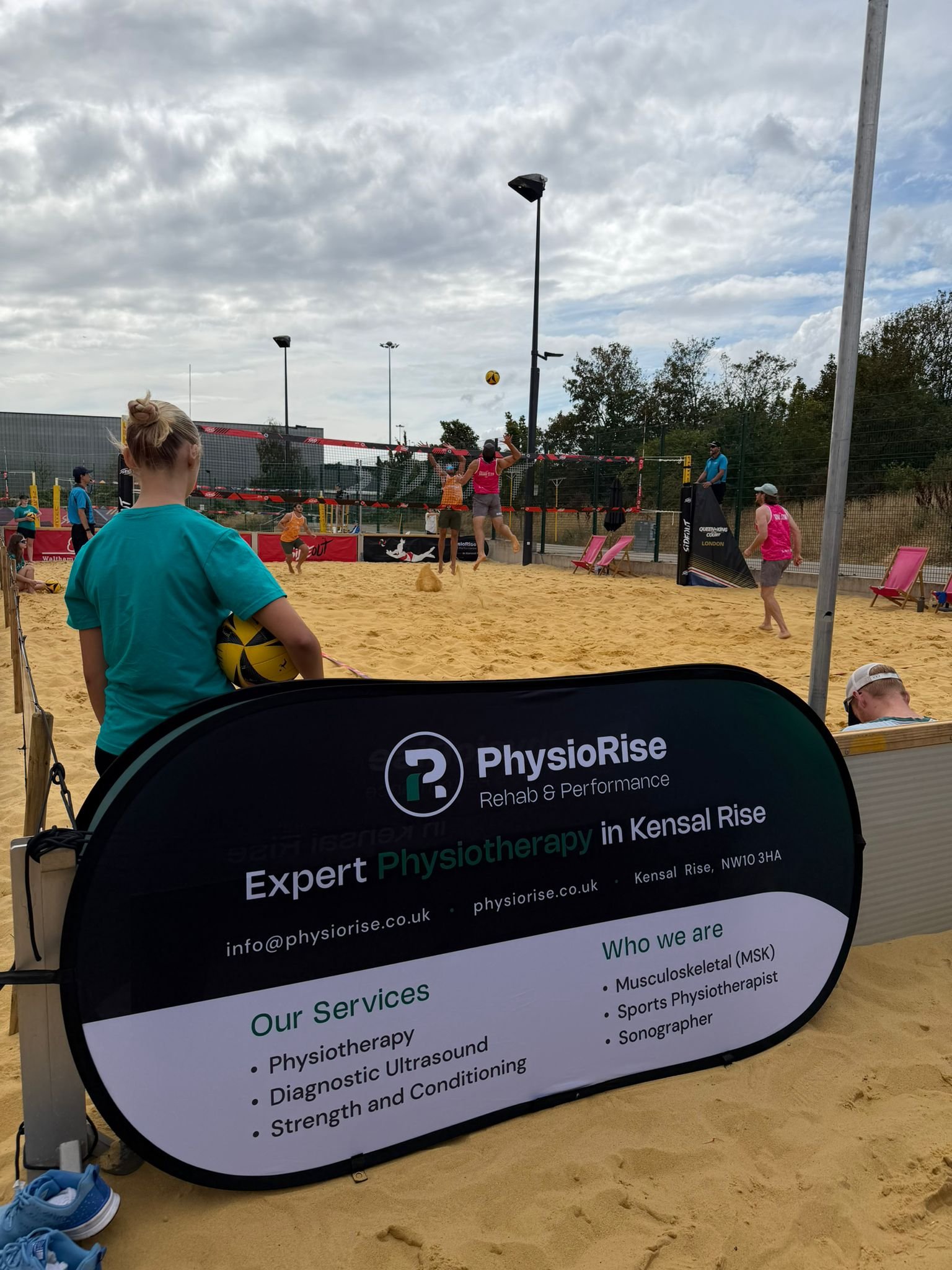 PhysioRise at a live event